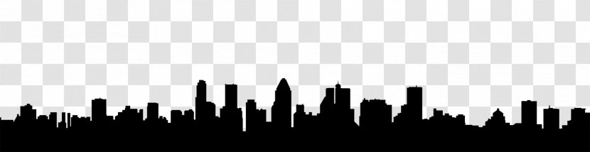 Skyline Cityscape Clip Art - Royaltyfree - City Silhouette Transparent PNG