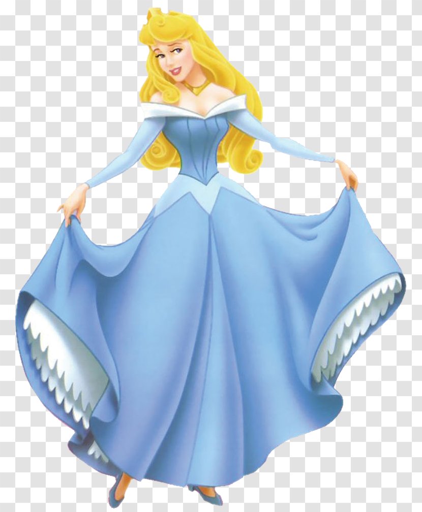 Princess Aurora Rapunzel Jasmine Dress Disney - Cartoon Transparent PNG
