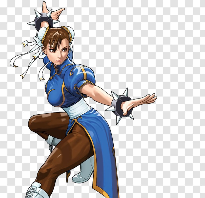 Chun-Li Street Fighter II: The World Warrior Super II Alpha 2 - Silhouette - Watercolor Transparent PNG