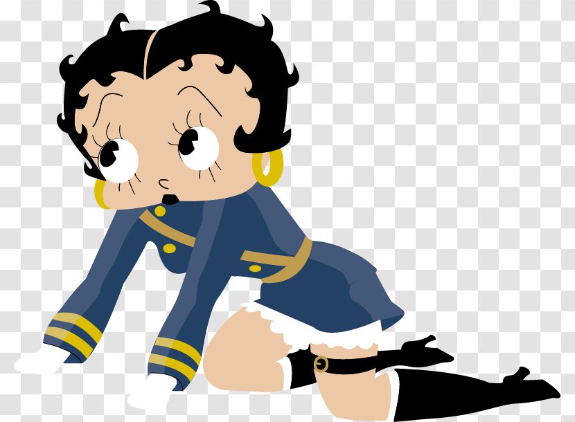 Betty Boop Cartoon Comics Clip Art - Fictional Character - Boop. Transparent PNG