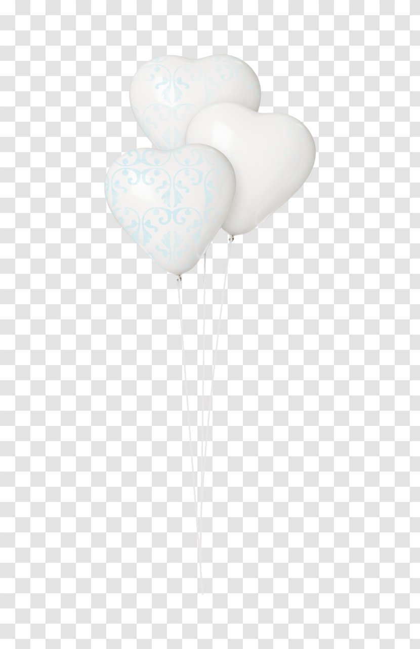 Heart Rope - Valentine S Day - White Heart-shaped Balloon Transparent PNG