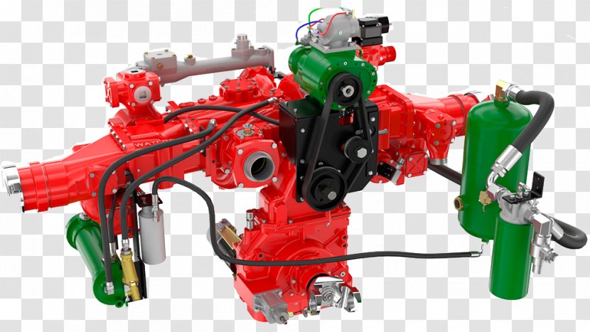 Compressed Air Foam System Fire Pump Waterous Company Hydrant - Machine Transparent PNG