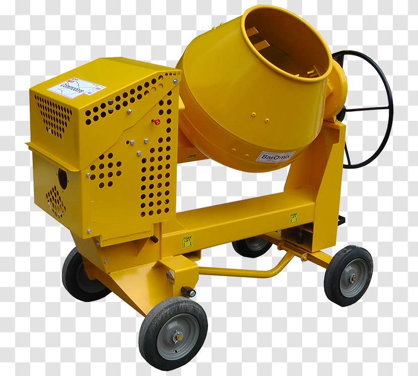 Cement Mixers Concrete Architectural Engineering Betongbil Mixing - Mortar Transparent PNG