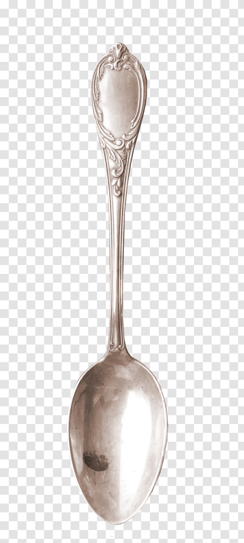 silver ladle spoon