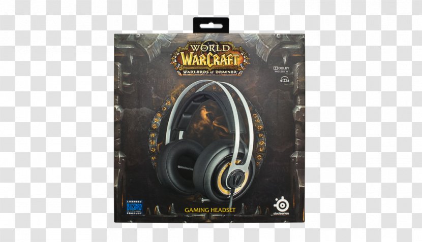 Headphones Warlords Of Draenor SteelSeries Wireless Audio - Electronics Transparent PNG