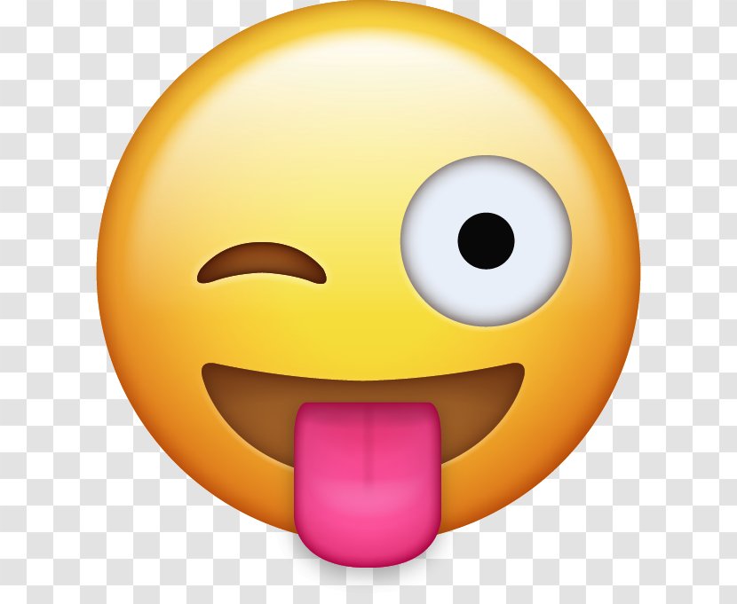Emoji Tongue Icon - Flirting - Smiley Transparent PNG