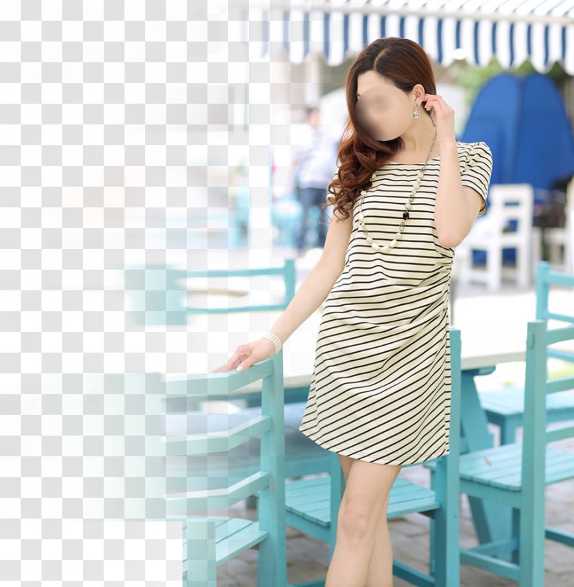 Dress Designer Model Clothing - Tree - Stripe Women Transparent PNG