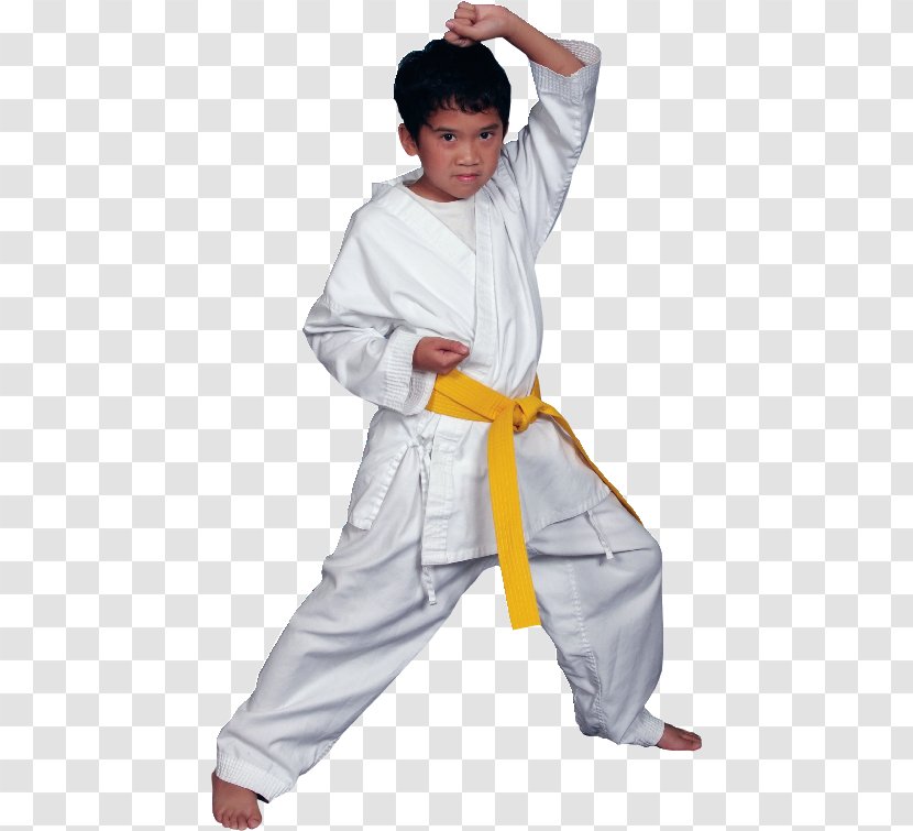 Bushido School Of Karate Dobok Martial Arts Self-defense - Uniform - Kids Transparent PNG