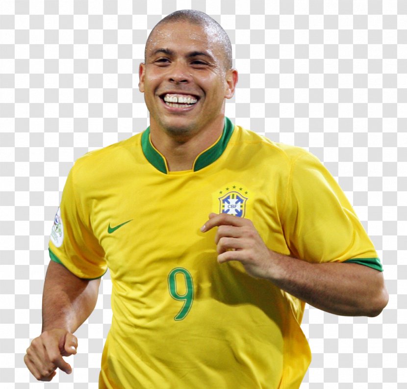 Ronaldo 2006 FIFA World Cup Group F Brazil National Football Team Player - Jersey Transparent PNG
