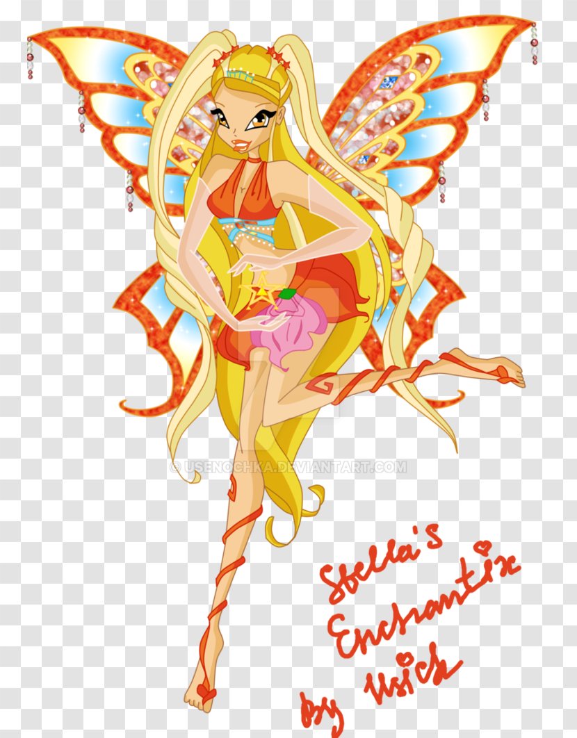 Stella Tecna Roxy Winx Club - Pollinator - Season 6 ImageStella Transparent PNG