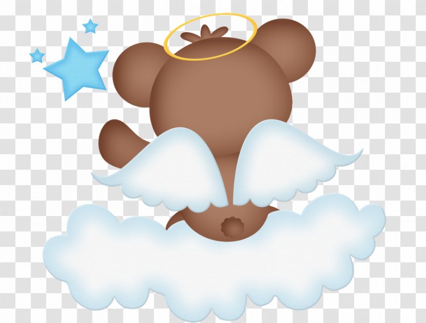 Baptism Bear Godparent Holy Water - Silhouette - Angel Baby Transparent PNG