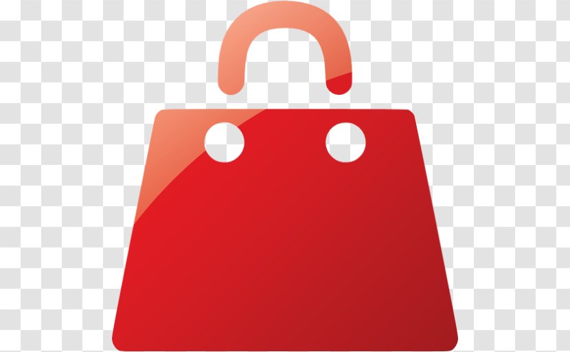 Red Rectangle Bag - Shopping Bags Trolleys Transparent PNG