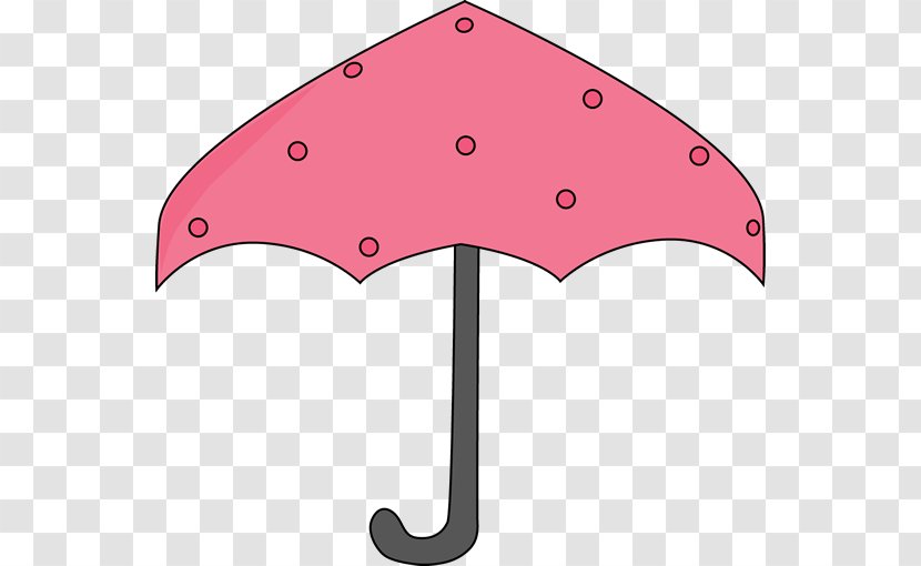 Umbrella Polka Dot Free Content Clip Art - Magenta - Clipart Transparent PNG