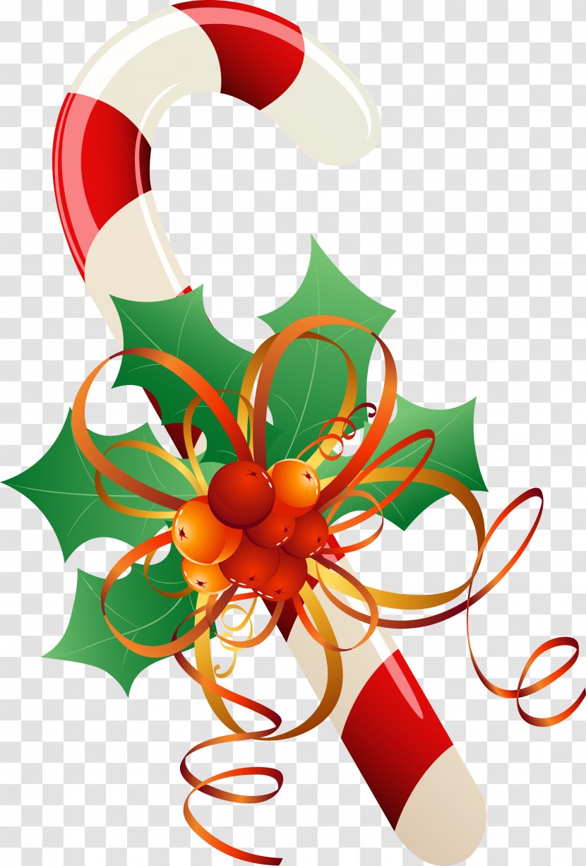 Candy Cane Christmas Ornament Decoration - Event Transparent PNG