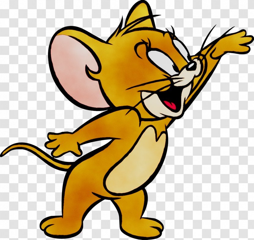 Jerry Mouse Tom Cat And Nibbles Cartoon - Kids Transparent PNG