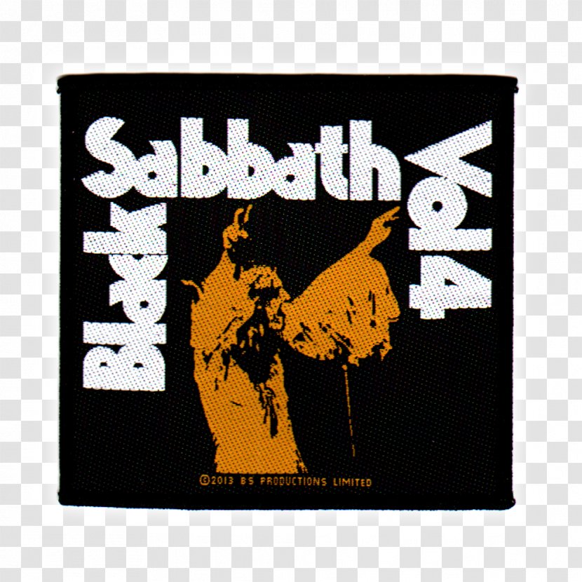 Black Sabbath Vol. 4 Bloody Master Of Reality Heavy Metal - Heart Transparent PNG