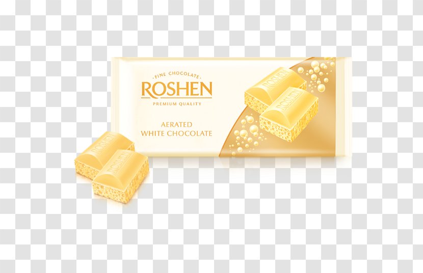 White Chocolate Roshen Caramel Wafer - Artikel Transparent PNG