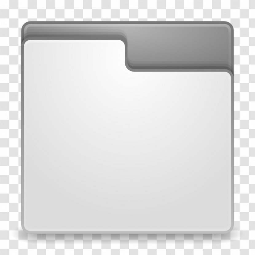 Square Angle Material - Rectangle - Places Folder Grey Transparent PNG