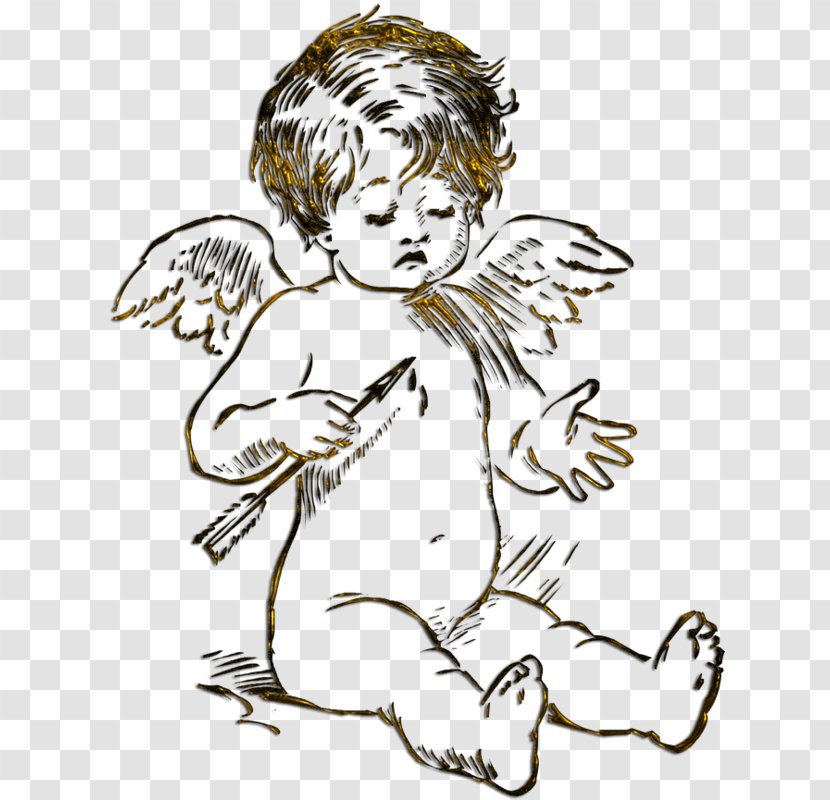 Angel Cupid Love Clip Art - Cartoon Transparent PNG