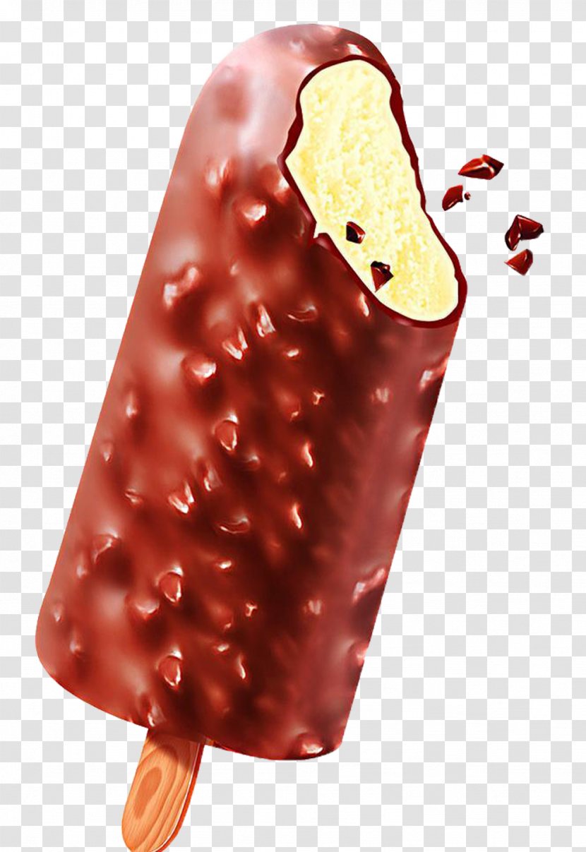 Ice Cream Cone Pop - Dessert - Chocolate Picture Material Transparent PNG