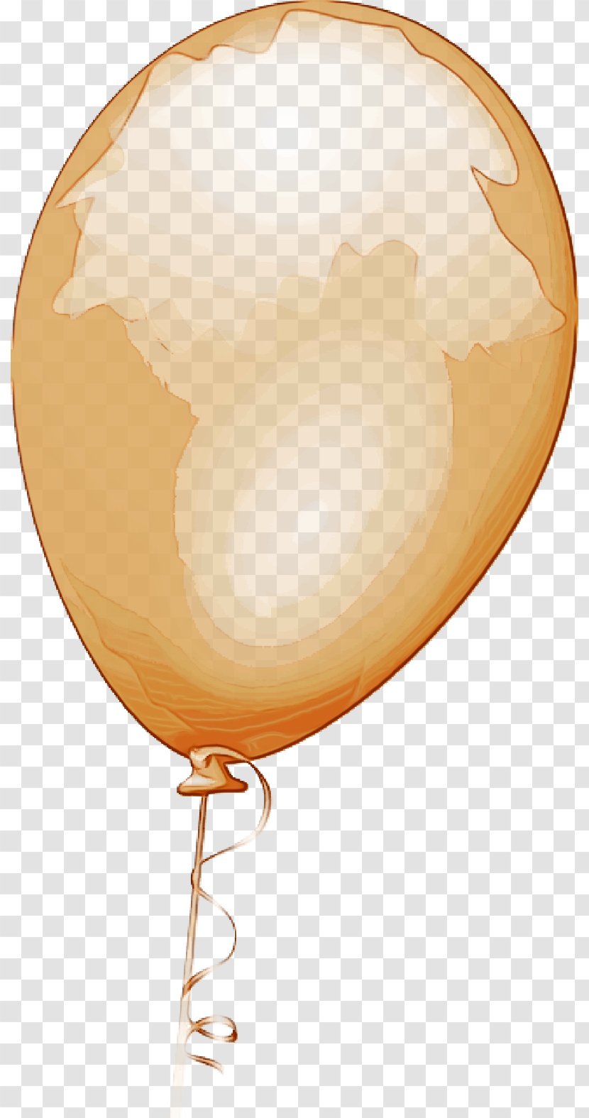 Balloon Background - Peach - Sphere Transparent PNG