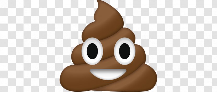 Pile Of Poo Emoji Feces Smile IPhone - Chocolate Brownie Transparent PNG