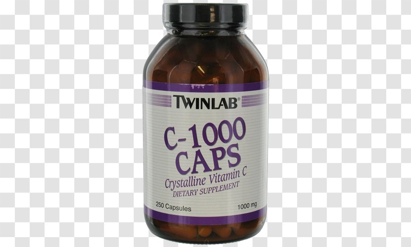 Dietary Supplement Vitamin C Twinlab Capsule Transparent PNG