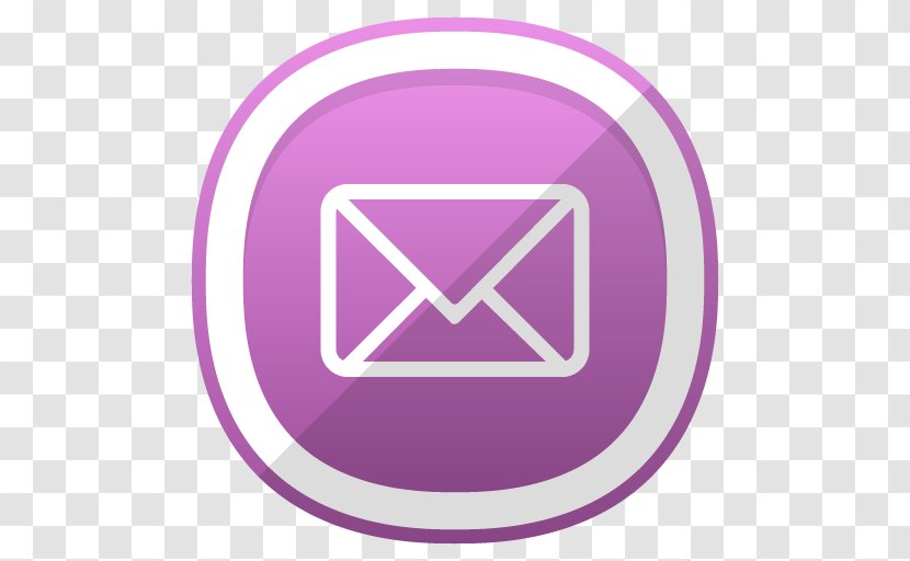 Email Yahoo! - Violet Transparent PNG