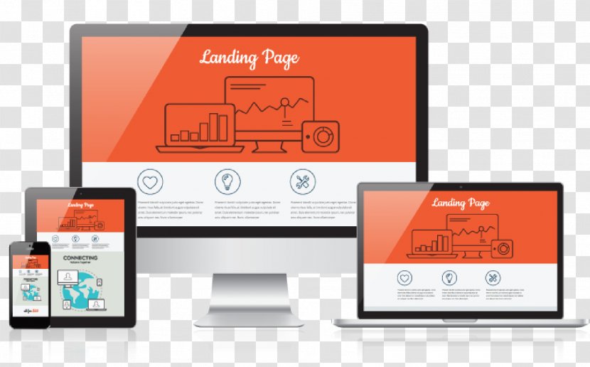 Landing Page Web Design Lead Generation Advertising - Organization - Layout Transparent PNG