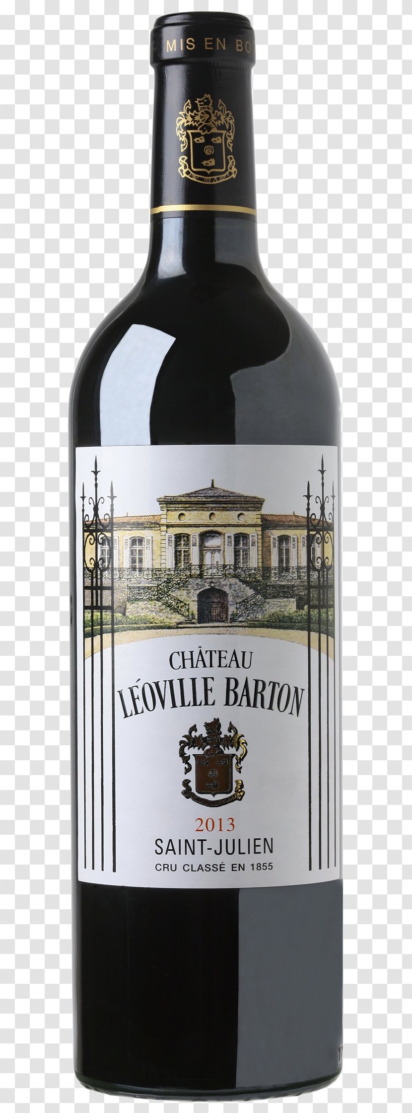 Château Léoville Barton Saint-Julien AOC Red Wine Cabernet Sauvignon - Dessert Transparent PNG