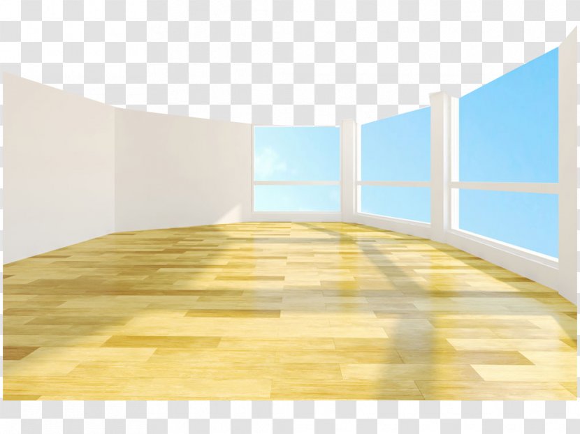 Window Floor Interior Design Services Wall - Wood - Blue Sky And To Ceiling Windows Transparent PNG