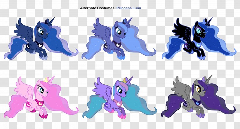 Princess Luna Pony Rarity Twilight Sparkle Image - My Little Base Transparent PNG