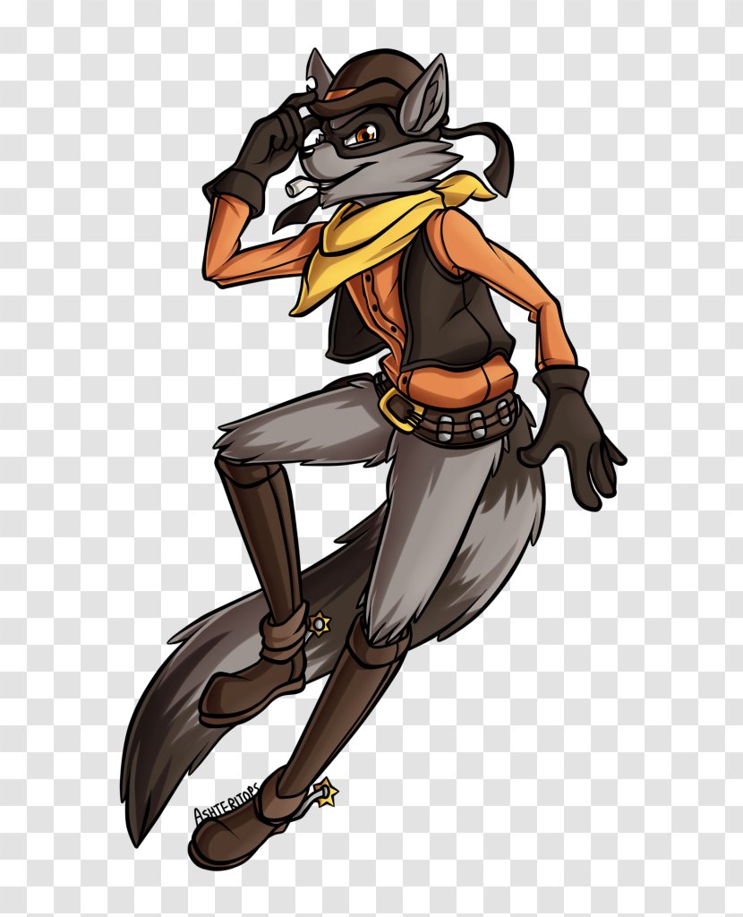 Sly Cooper Thieves In Time Cartoon - Drawing - Animation Transparent PNG