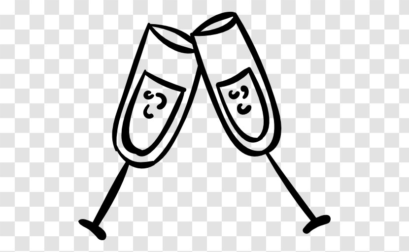 Champagne Sparkling Wine Toast Transparent PNG