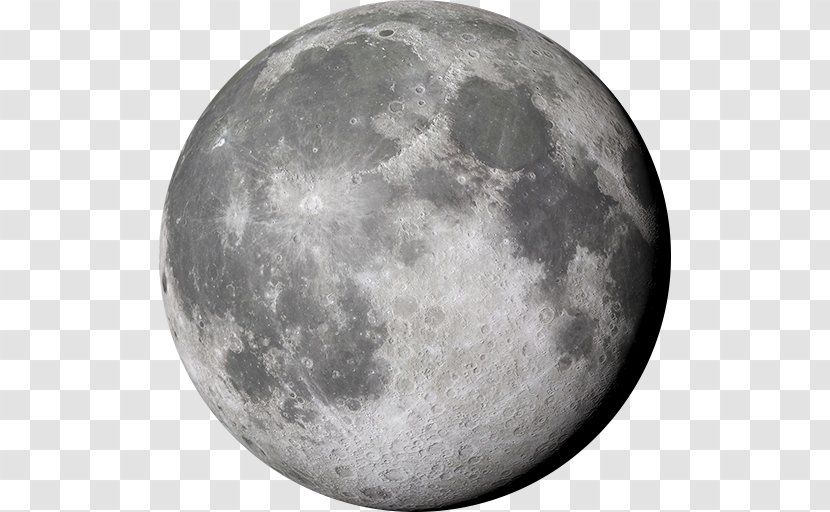 Earth Moon Icon - Black And White Transparent PNG