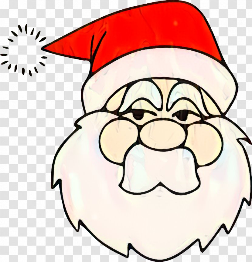 Santa Claus Rudolph Christmas Coloring Book Day - Headgear Transparent PNG
