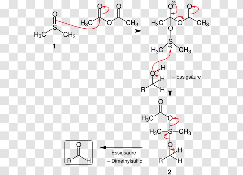 Albright-Goldman Oxidation Swern Dimethyl Sulfide Chemistry Redox - Sulfoxide - Goldman Transparent PNG