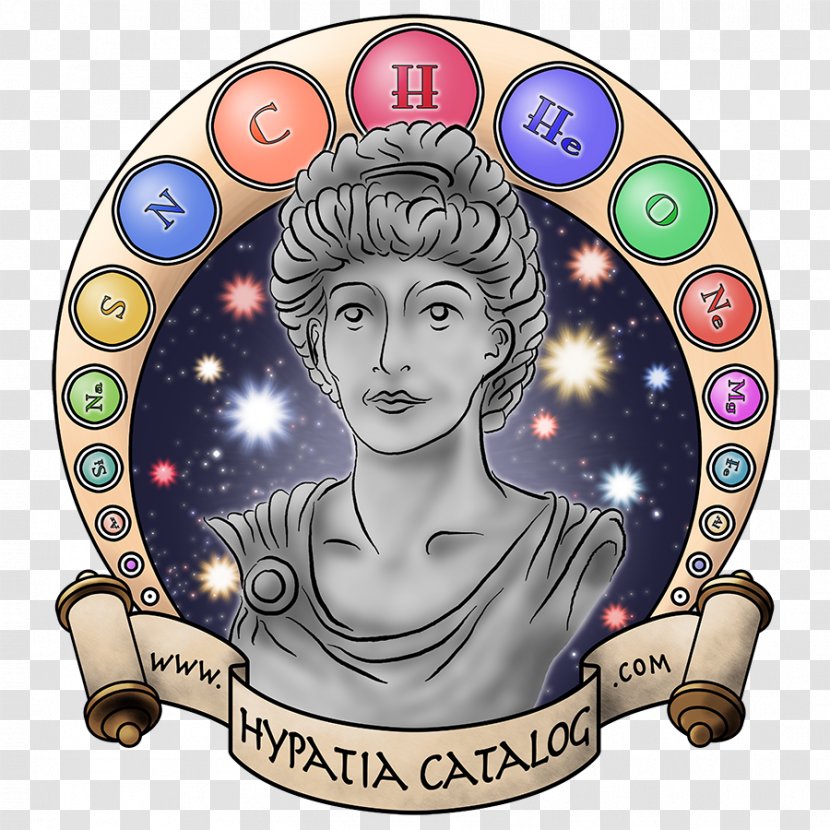Hypatia Chemistry Alexandria Logo Astronomy - American Astronomical Society - Interuniversity Centre For And Astrophys Transparent PNG