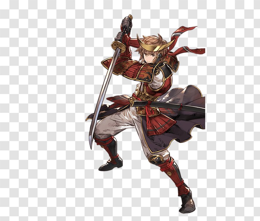 Granblue Fantasy Samurai Dragoon Warrior Weapon Transparent PNG