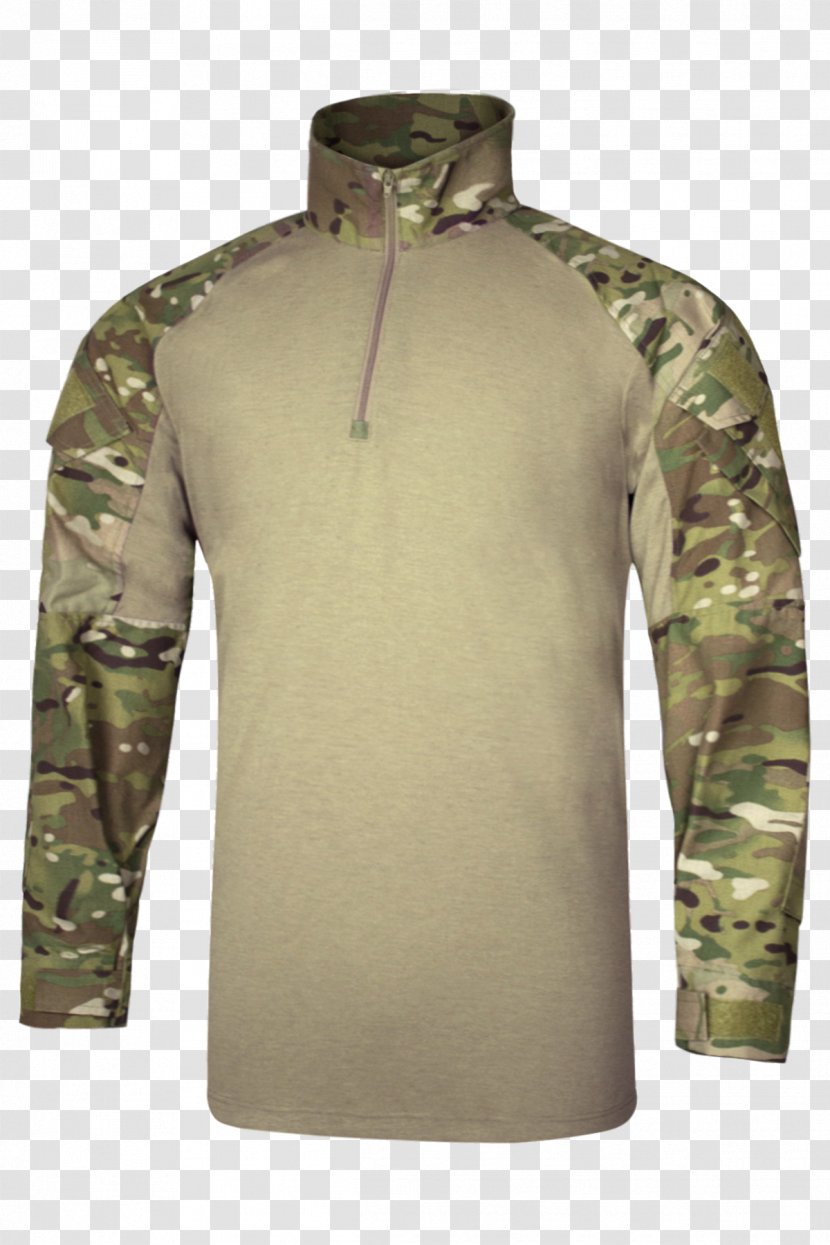 Army Combat Shirt T-shirt Sleeve MultiCam Uniform - Marpat Transparent PNG