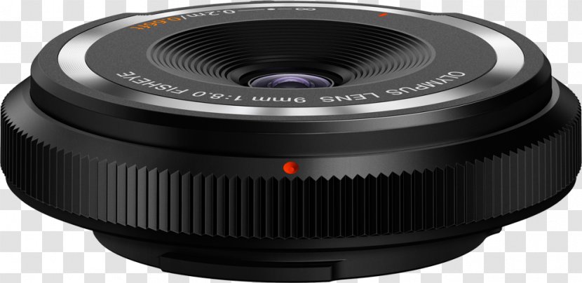 Olympus M.Zuiko Digital ED 8 Mm F/1.8 Fisheye Pro Micro Four Thirds System Lens Camera - Wideangle Transparent PNG