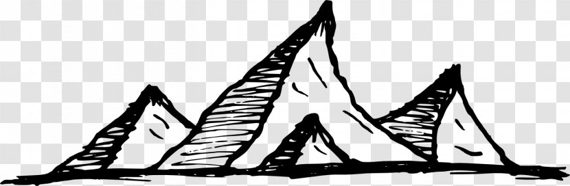 Doodle Drawing Mountain Image - Range - River Transparent PNG
