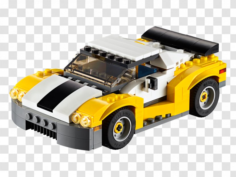 lego creator yellow racers