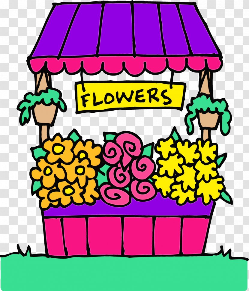 Clip Art Floristry Flower Delivery - Shopping - Cartoon Transparent PNG