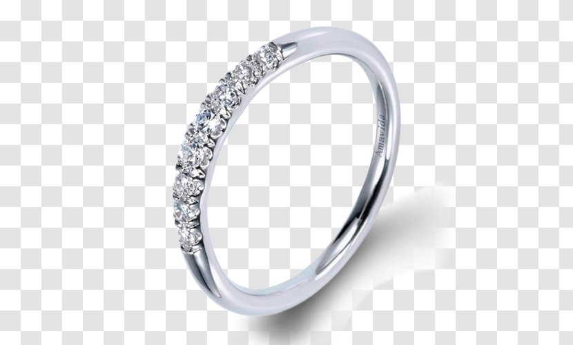 Wedding Ring Silver Product Design Jewellery - Pave Diamond Rings Women Transparent PNG