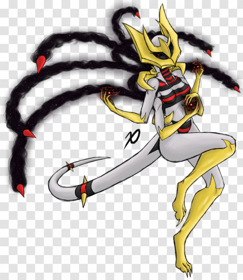 Giratina Pokémon Platinum Drawing Image - Supernatural Creature - Human Form Transparent PNG