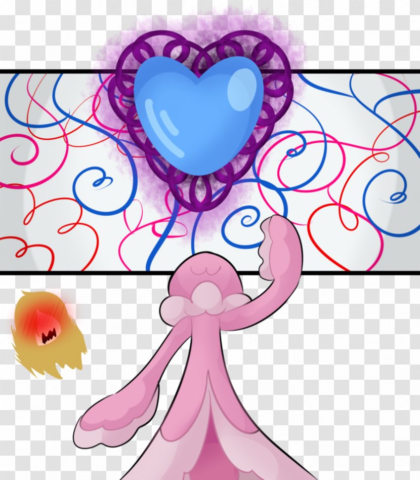 Pink M Character Fiction Clip Art - Frame - Valentine's Day Transparent PNG