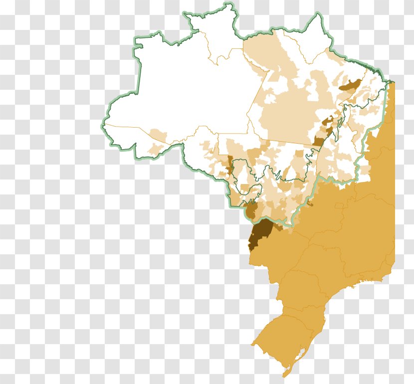 Map Brazil Transparent PNG