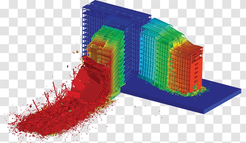 Structural Analysis Extreme Loading For Structures Engineering Dynamics - Dynamic 3d Crack Transparent PNG