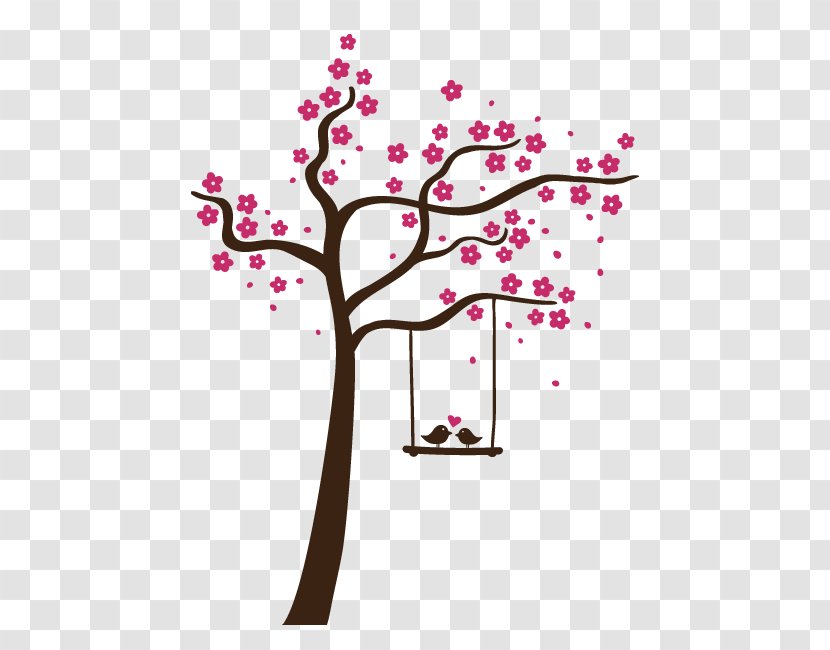 Royalty-free Wall Decal Tree - Cartoon Transparent PNG